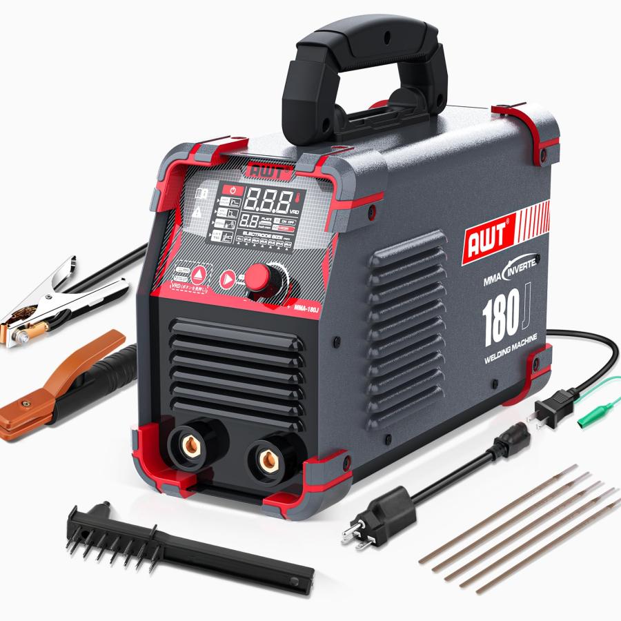 AWT 溶接機 アーク溶接機 100V/200V兼用 180A大電流 φ5.0溶接棒対応 