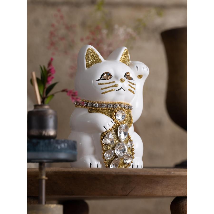 ♢中国 古玩 招き猫 自在 猫形 水注 急須 茶道具 置物飾り 骨董品 古