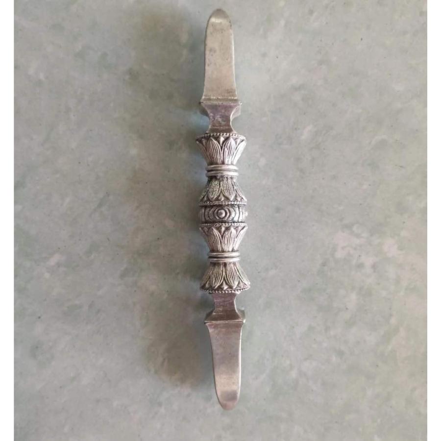 dsdsad】独鈷杵 白銅製 長さ16cm 金剛杵 密教法具 寺院用仏具 dsdsad】独鈷杵 白銅製 長さ16cm 金剛杵 密教法具 寺院用仏具