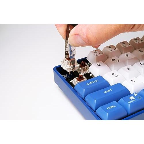 ZALMAN K610 (茶軸/ブルー) ゲーミングキーボード ZM-K610 BLN KB718 |  | 10