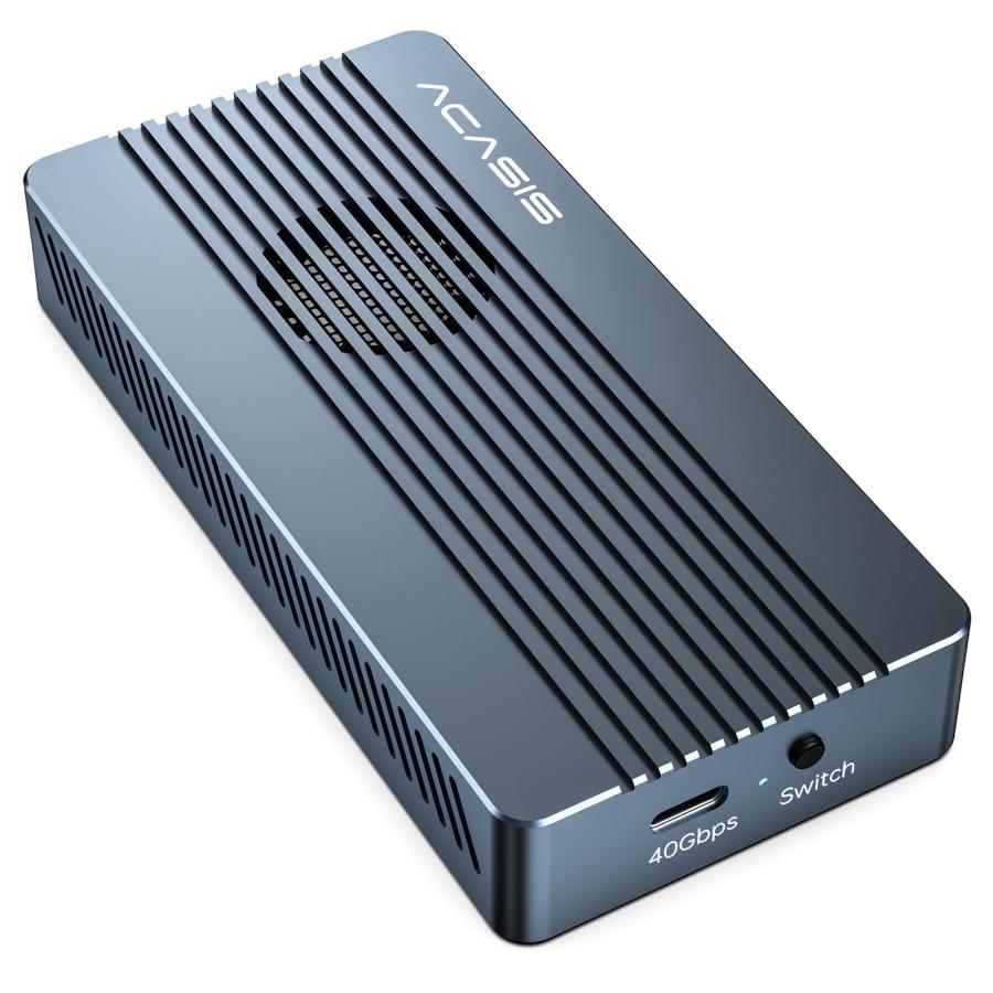 ACASIS，40Gbps超高速，M.2SSD外付けケース,USB4.0 NVMe M.2 SSDケース