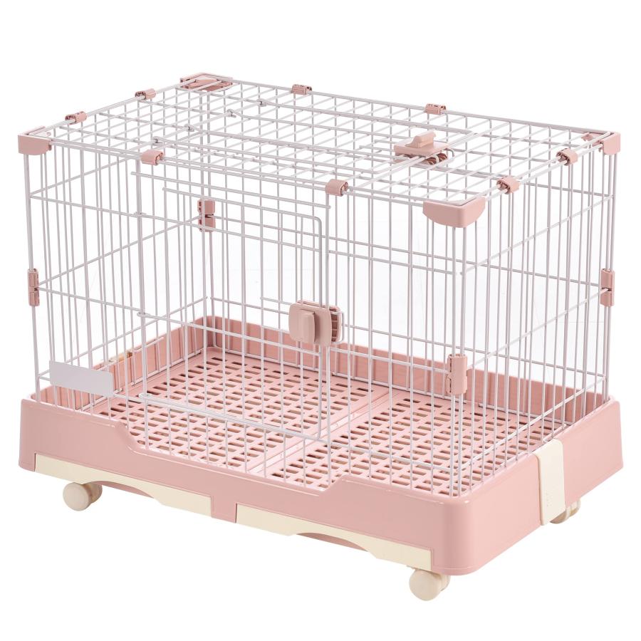 犬ケージ 特大ケージ 室内飼い引き出しトイレ付 90×60×58cm*2