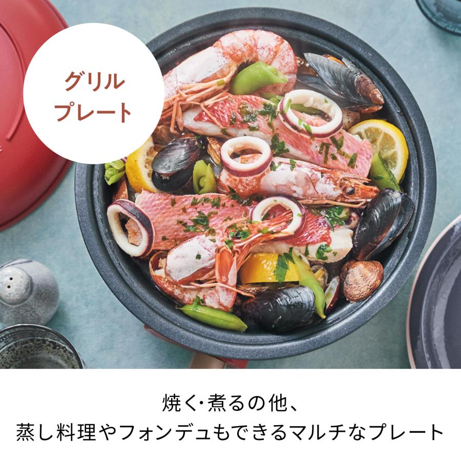 レコルト　パーティークッカー　RRF-3　レッド レコルト パーティークッカー recolte Party Cooker RRF-3
