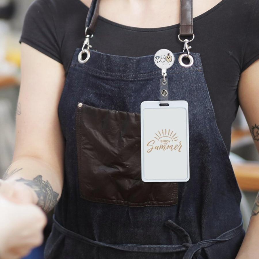 可愛 小動物 アニメです 吊り下げ名札用リール リールキーホルダー 強力 金属ワイヤー 伸びるリールストラップ リールクリップ 社員証/定期入れ/パス |  | 06