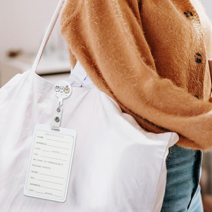 可愛 小動物 アニメです 吊り下げ名札用リール リールキーホルダー 強力 金属ワイヤー 伸びるリールストラップ リールクリップ 社員証/定期入れ/パス |  | 07