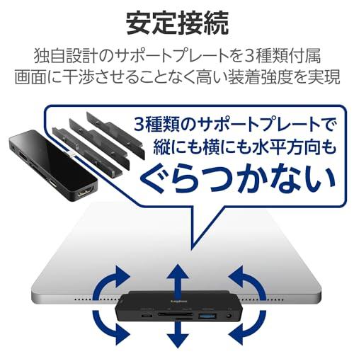 Logitec ipad用 6in1 ドッキングステーション×３台セット Amazon.co.jp: ロジテック iPad用 ドッキングステーション 6in1