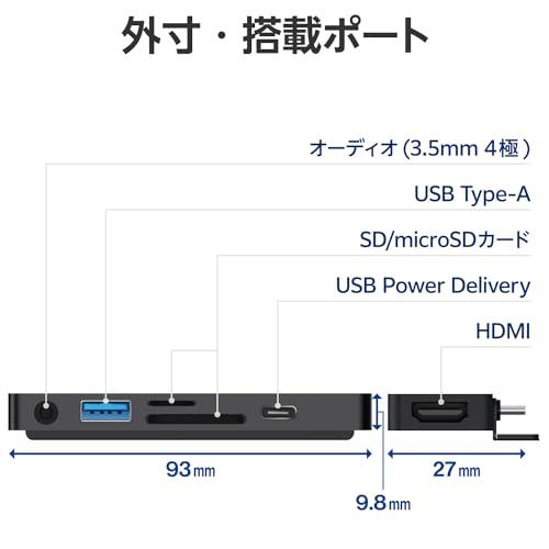 ロジテック iPad用 ドッキングステーション 6in1 USB Type-C