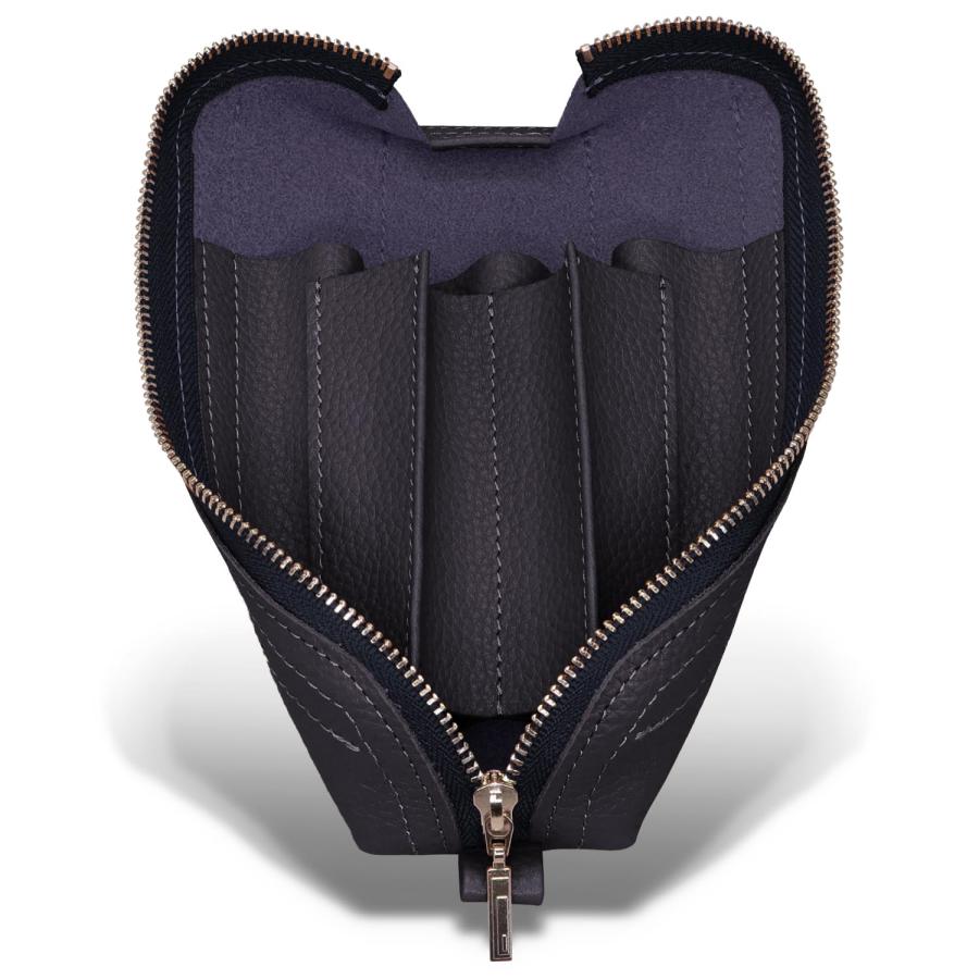 革工房いんのしま ペンケース 筆箱 ロールペンケース 本革 5本入り