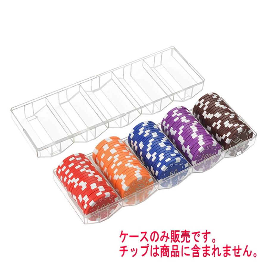 カジノチップ用トレイ チップ置き 100枚用 ポーカーチップケース カジノチップ用トレイ チップ置き 100枚用 ポーカーチップケース