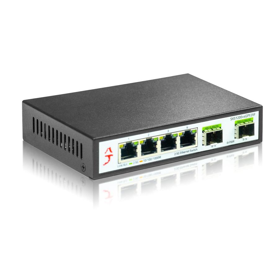 XikeStor 2.5gbps スイッチングハブ 6 ポート(2.5G RJ45ポート4 XikeStor 2.5gbps スイッチングハブ 6 ポート(2.5G RJ45ポート4