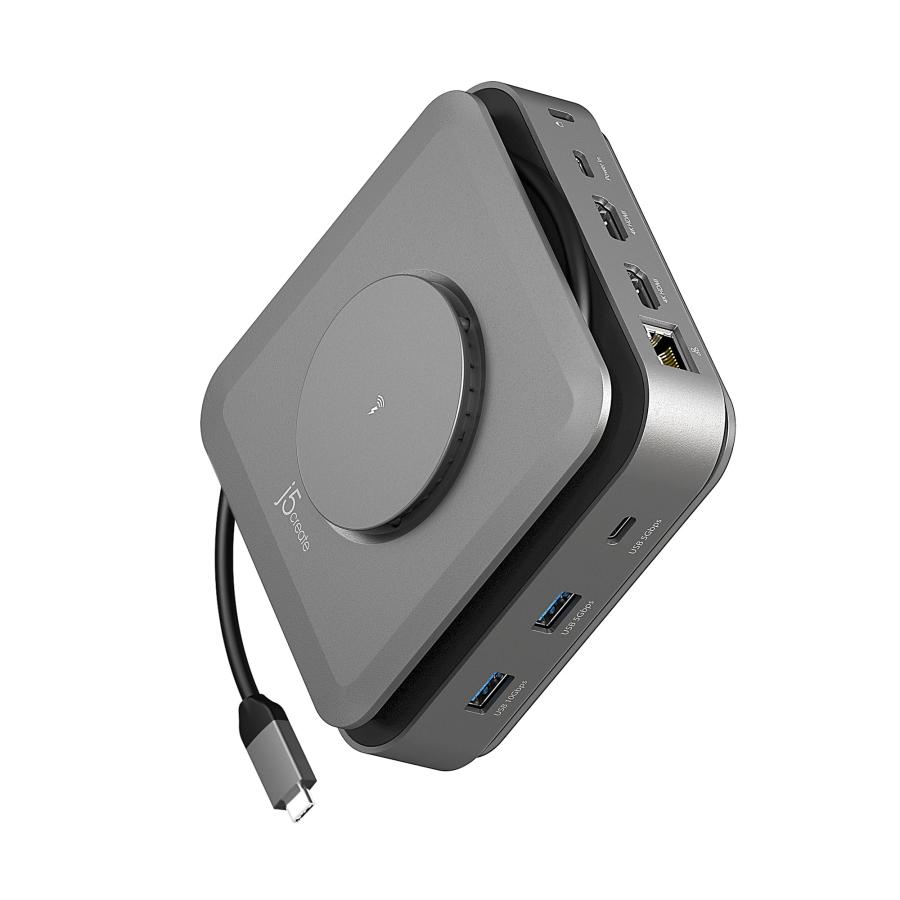j5create MagSafe対応 USB-C デュアルディスプレイドッキング