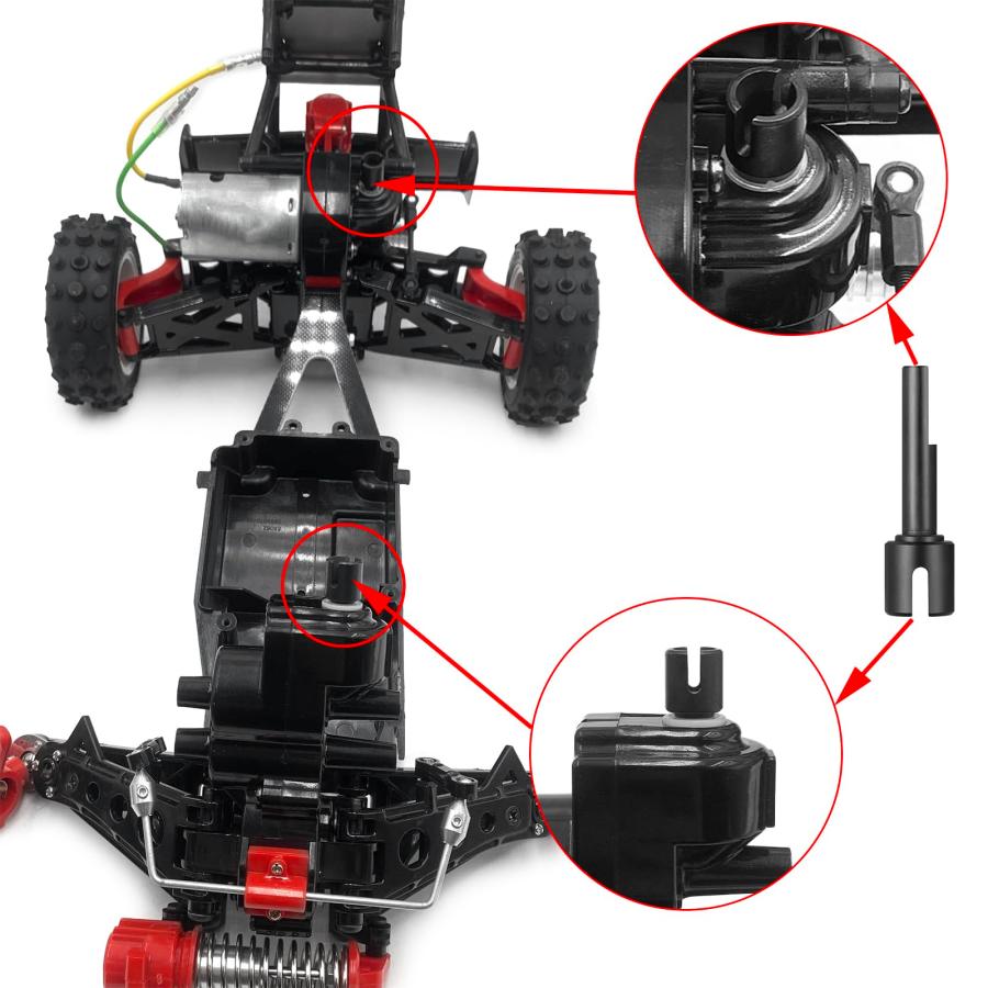 TRZX 1/10 タミヤ 58391 ホットショット 4WD RCカー用 センター TRZX 1/10 タミヤ 58391 ホットショット 4WD RCカー用 センター