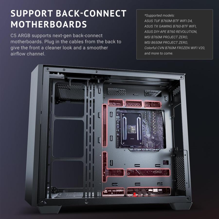 Antec PCケース ピラーレス Constellation C5 ARGB : Good-Item