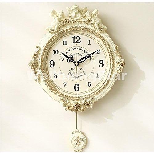 電波掛け時計 ゴールデンエンジェルラウンド振り子時計W Amazon.co.jp: 電波掛け時計 ゴールデンエンジェルラウンド