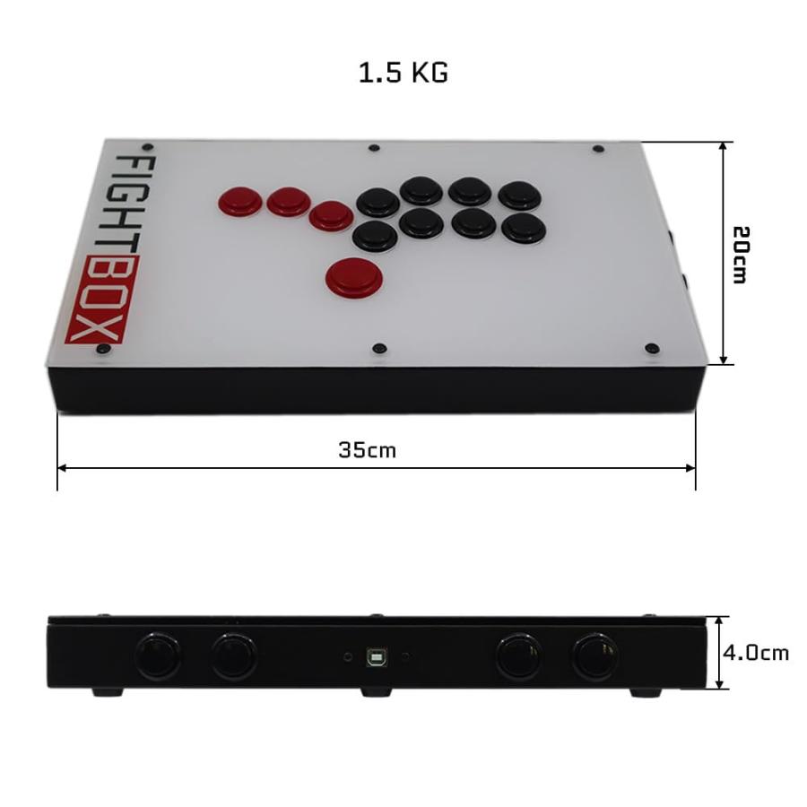 FightBox F1-PC 全ボタン レバーレス アーケード ファイト FightBox F1-PC 全ボタン レバーレス アーケード ファイト
