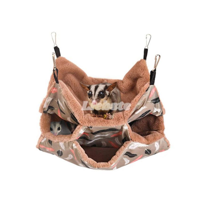 小動物ハンモック モモンガハンモック モモンガポーチ フクロモモンガ