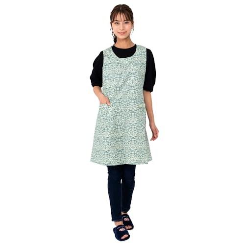 リッシー リバティ 袖付きエプロン 割烹着 小花柄 LICIE LIBERTY