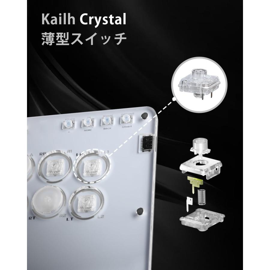 レバーレスコントローラー: Haute42 T16 Crystal シリーズ