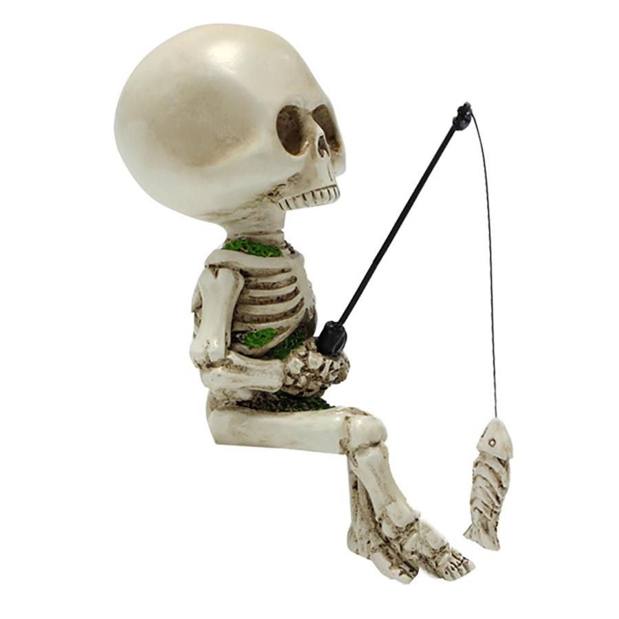 ハロウィン　骸骨　置き物 Amazon.co.jp: ハロウィン 骸骨 飾り付け 樹脂 髑髏 置物 見ざる