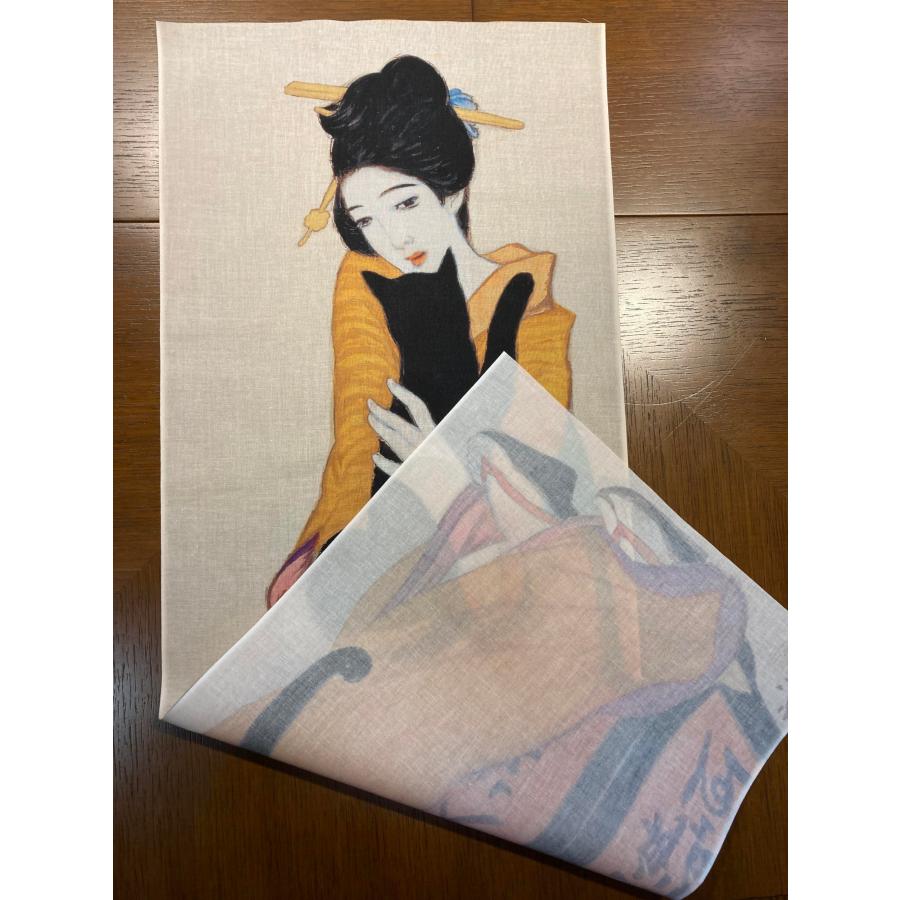 古今東西 浮世絵 手ぬぐい 竹久夢二　星合　手拭い　ハンカチ　七夕 Amazon｜古今東西 浮世絵 手ぬぐい 竹久夢二 星合｜手ぬぐい