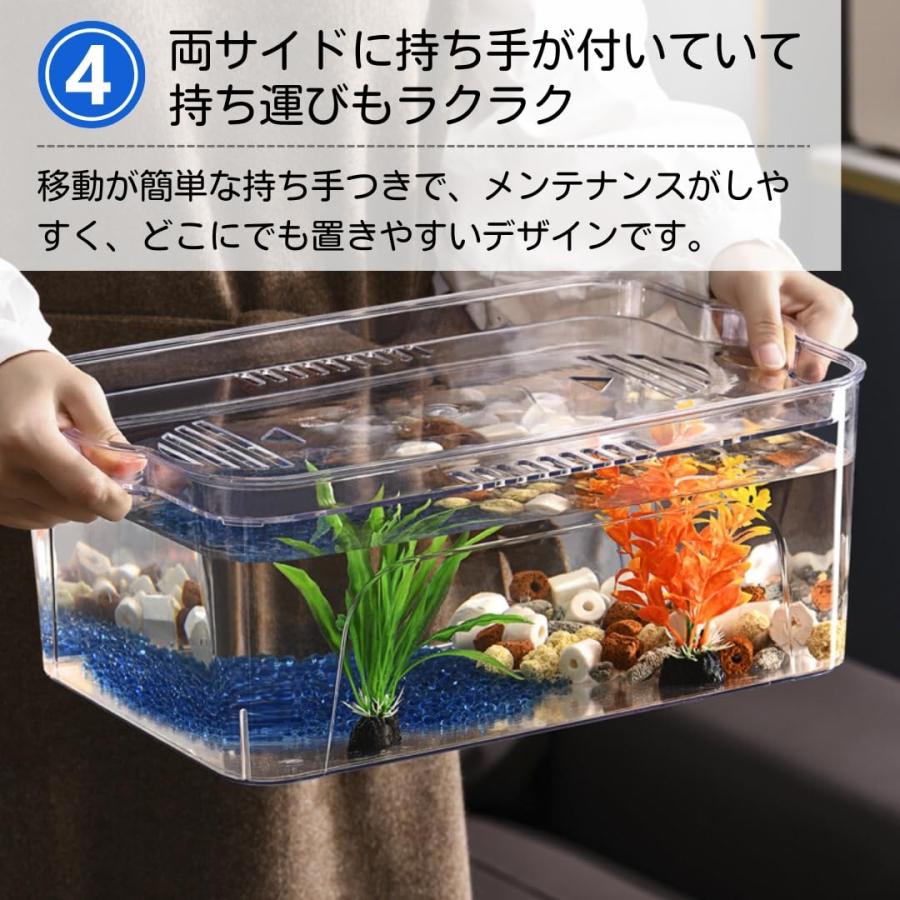 ateena 金魚鉢 金魚 水槽 メダカ 鉢 容器 飼育 アクリル ateena 金魚鉢 金魚 水槽 メダカ 鉢 容器 飼育 アクリル