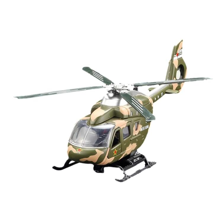 Sugarello ヘリコプター 戦闘機 LEDライト付き サウンド付き