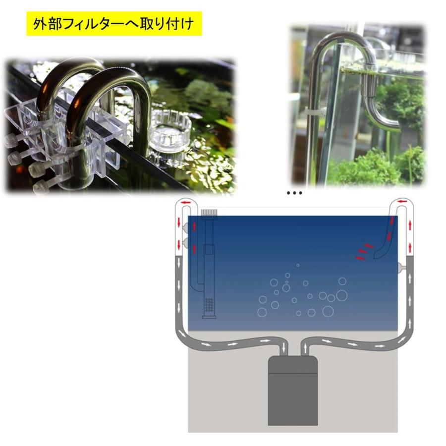 ST TS 外部式フィルター 給水 排水 ステンレス 製 パイプ 熱帯魚 ST TS 外部式フィルター 給水 排水 ステンレス 製 パイプ 熱帯魚