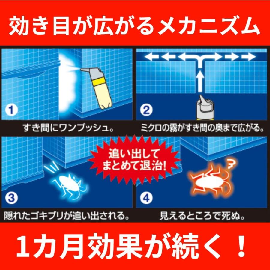 ゴキブリワンプッシュプロ80回分 ゴキブリ駆除 すき間にワンプッシュするだけ トコジラミ フマキラー |  | 03