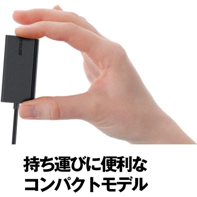 BUFFALO USB3.0 バスパワー 3ポートハブ ブラック コンパクトモデル BSH3U105U3BK Windows/Mac対応｜good-life-ser｜04