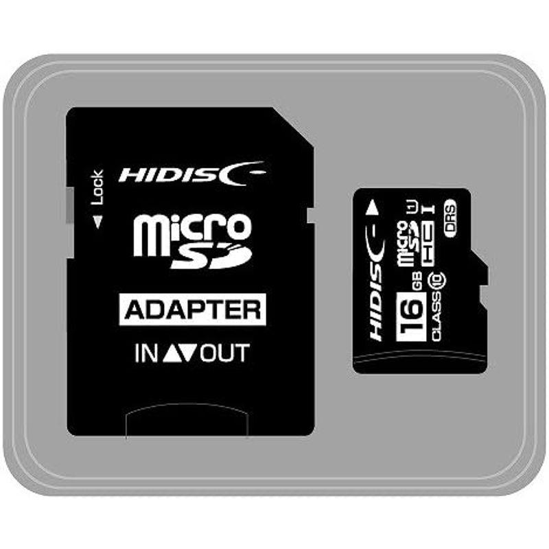 HIDISC microSDHCメモリカード 16GB CLASS10 UHS-I HDMCSDH16GCL10DS｜good-life-ser｜04