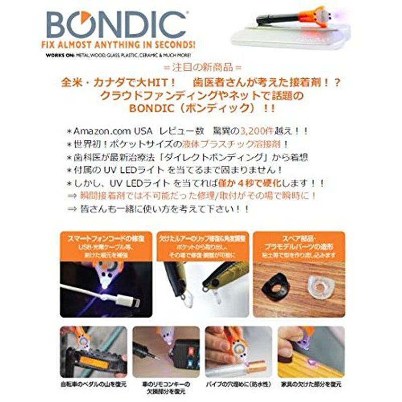 BONDIC 液体プラスチック接着剤 スターターキット BD-SKCJ｜good-life-ser｜09