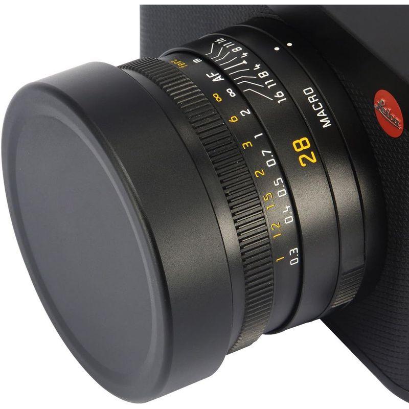 Haoge メタルフロントレンズキャップカバー for ライカ Leica Q Q2 Q-P QP Typ 116 Typ116カメラ用 ブ｜good-life-ser｜06