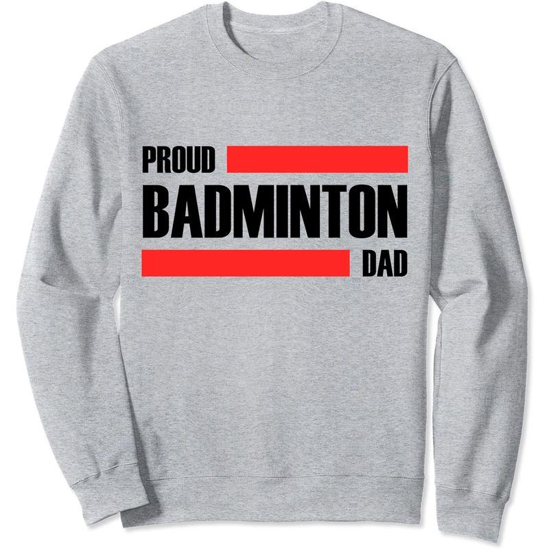 Proud Badminton Dad シャトルコック バドミントン プレイヤー スポーツ トレーナー｜good-life-ser｜02