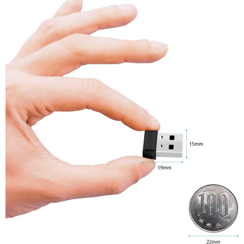 CooSpo ANT+ USB ドングル USB送信機受信機 Zwift/Wahoo Kickr/TacXなど 対応互換（延長ワイヤー付き）｜good-life-ser｜02
