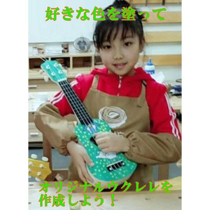 GLEOOD 手作りウクレレ 工作キット ウクレレキット 手づくり楽器 DIY 小学生 男女 自由研究｜good-life-ser｜07