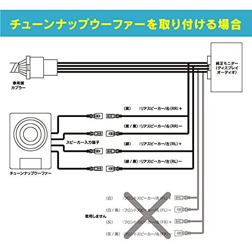 スピーカー出力取り出しケーブル (BH10 トヨタ DA用)｜good-life-shop｜04