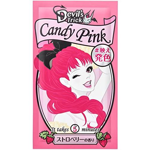 クイスクイス デビルズトリック キャンディピンクN 髪色チェンジ 1WEEK