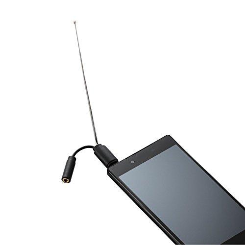ELECOM スマートフォン用ロッドアンテナ アダプタタイプ ブラック MPA-35ATRBK｜good-life-shop｜03