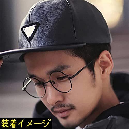 男女兼用 財布 帽子 ファッション小物 Border ボーダー ドット Border 伊達メガネ 丸眼鏡 メンズ レディース おしゃれ 大きめ フレーム ぴったりフィット仕様 黒色 ブラック 透明 レンズ 製品3 Www Threeriversofs Com