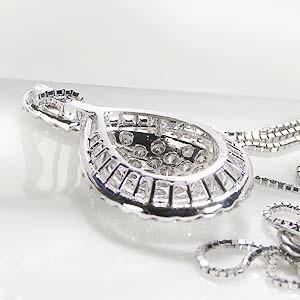 pt900 プラチナ ダイヤモンド ダイヤ ネックレス ペンダント 2.0ct 2