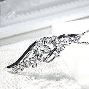 ダイヤモンド ネックレス ペンダント 1カラット プラチナ 1.0ct 豪華 