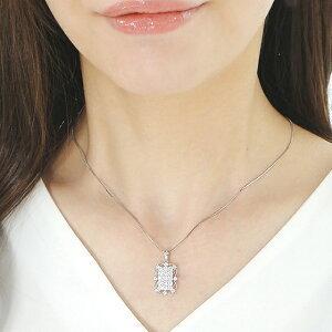 Pt900 1カラット 1ct ダイヤモンド ペンダント プラチナ ジュエリー 上品 ネックレス ギフト プレゼント ダイア Hカラー SIクラス 豪華 パヴェ ダイヤ GUPD1257の画像