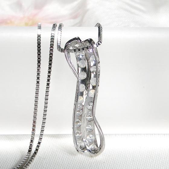pt900 プラチナ パヴェ 1カラット ダイヤモンド 1ct ネックレス 送料無料 ダイヤ ペンダント ダイヤ pave 豪華 人気 上品 プレゼント GUPD1231の画像
