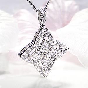 pt900 プラチナ ダイヤモンド ダイヤ ネックレス ペンダント 0.5ct ミルグレイン エレガンス フラワーモチーフ 花 豪華 GUPD1299 | 
