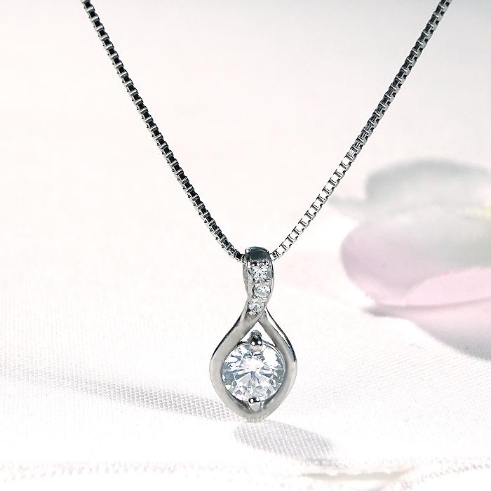 pt900 0.53ct プラチナ ダイヤモンド ペンダント 送料無料 Pt プラチナ 0.5カラット ダイア 人気 上品 ４月 誕生石 クリスマス プレゼント 一粒 １粒 GUPD1328の画像