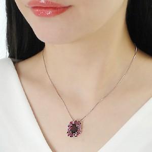 K18WG ガーネット ペンダント |  | 02