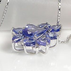 K18 WG ゴールド ダイヤモンド ダイヤ カラーストーン ネックレス