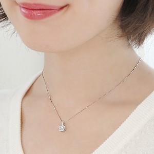pt900 プラチナ ダイヤモンド ダイヤ ネックレス ペンダント 0.5ct SIクラス 0.3ctUP 豪華 大粒 GUPD1391の画像