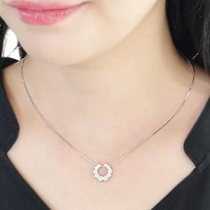 pt900 プラチナ ダイヤモンド ダイヤ ネックレス ペンダント 0.9ct テンダイヤモンド 10年 10粒 豪華 GUPD1396の画像