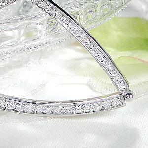 pt900 1.0ct ダイヤモンド ライン ネックレス プラチナ ペンダント 1 